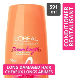 L'Oreal Paris Hair Expertise Dream Lengths Conditioner, With Castor Oil and Vitamins, 591 ml