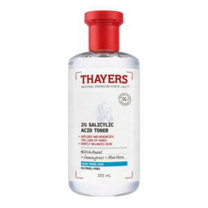 Thayers 2% SA Salicylic Acid Toner, Alcohol Free for Acne Prone Skin