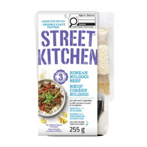 Street Kitchen - Korean Bulgogi Beef Kit (255g), A fast and easy authentic culinary adventure awaits