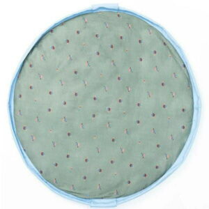 Play & Go - Ping Pong Theme - 3-in-1 Play Mat - Storage Bag & Diaper Bag - Padded and Fun for Active Kids - 120 cm Diameter - Suitable for Newborn to Toddler - Easy to Carry Everywhere