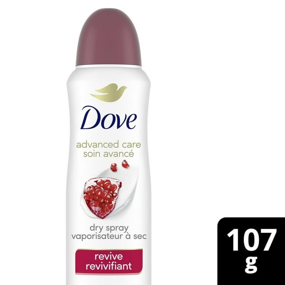 Dove Advanced Care Revive Scent Dry Spray Antiperspirant, 107g