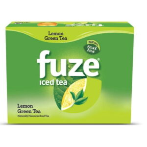 Fuze Iced Tea Lemon Green Tea Cans, 341 mL, 12 Pack, FUZE GREEN TEA