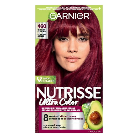 Garnier Nutrisse Ultra Color Permanent Hair Dye, Vibrant Long-Lasting Colour, 1 unit