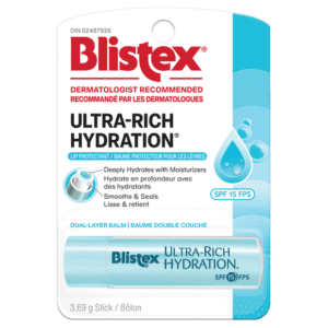 Blistex Ultra Rich Hydration Dual Layer Balm, SPF 15