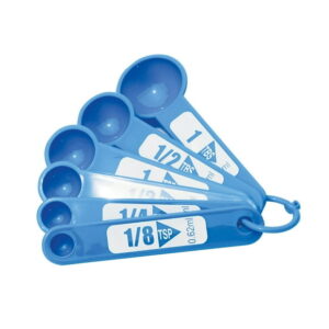 Pillsbury Measuring Spoons, Set of 6, Blue