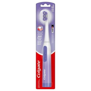 Colgate 360 Gum Health Sonic Powered Battery Toothbrush, Battery Toothbrush