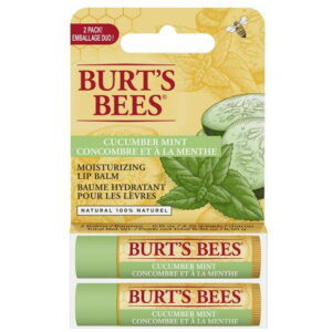 Burts Bees® 100% Natural Moisturizing Lip Balm, Cucumber Mint -, 2 Tube