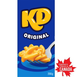 Kraft Dinner Original Macaroni and Cheese Dinner, 200g Box, 200g