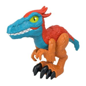 Imaginext Jurassic World Dominion Pyroraptor XL Poseable 10-Inch Dinosaur Toy for Preschool Kids