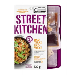 Street Kitchen - Pad Thai Noodle Kit (320g), Delicious & authentic Pad Thai Noodles in 20 Minutes