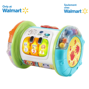 VTech 2-in-1 Roll & Discover Roller Drum - Walmart Exclusive - English Version, 3+ Months