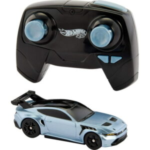 Hot Wheels RC 1:64 Scale Ford Mustang GTD, Battery-Powered Remote-Control Toy Car, Ages 5+