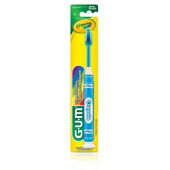 GUM® CRAYOLA Marker Toothbrush, Soft Bristles, 5+