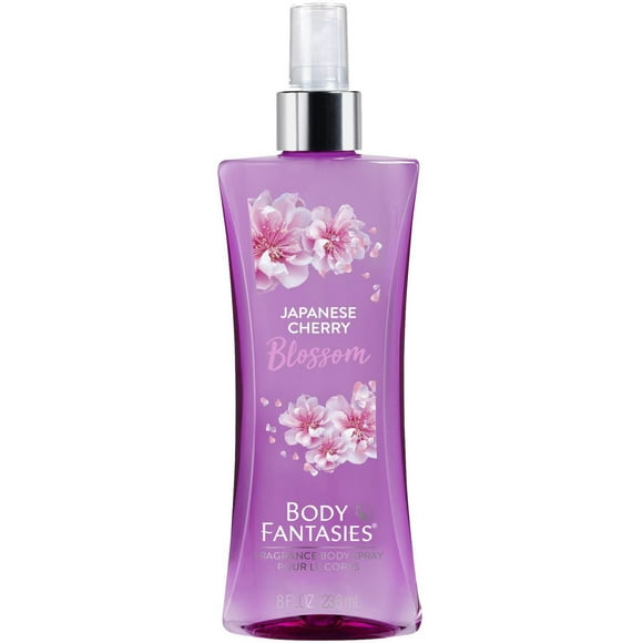 Body Fantasies Signature Japanese Cherry Blossom Fragrance Body Spray, 236mL