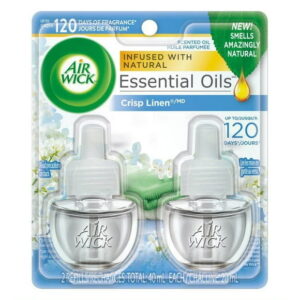 Air Wick Plug-in Air Freshener, Scented Oil Refills, Familiar Favourites: Snuggle, 2 Refills, Pack of 2 Refills