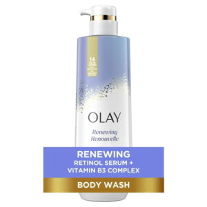 Olay Renewing Body Wash with Retinol Serum Complex, 591 mL