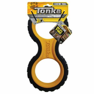 Tonka Infinity Tread Tug Dog Toy, 11.5 in
