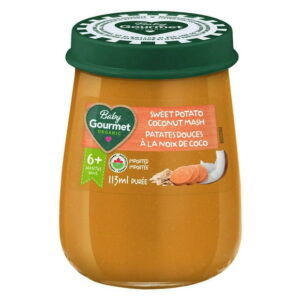Baby Gourmet Organic Jar Sweet Potato Coconut Mash, Purée - 113 ml
