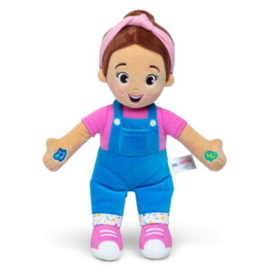 Ms. Rachel Official Speak & Sing 16-Inch Plush Doll for Ages 6 Months to 3+ Years, Ms. Rachel Official Speak & Sing Doll, 16” Tall Interactive Toy with 4 Songs & 16+ Phrases, Toddler Toys for Girls & Boys Ages 6 Months to 3+ Years