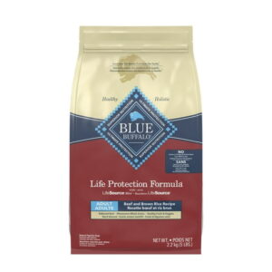 Blue Buffalo Life Protection Formula Beef Natural Dry Dog Food for Adult Dogs, 2.2KG