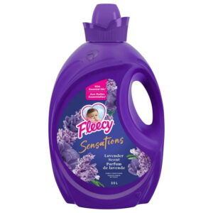Fleecy Sensations Liquid Fabric Softener (Fabric Conditioner), Lavender Scent, 3.5 L