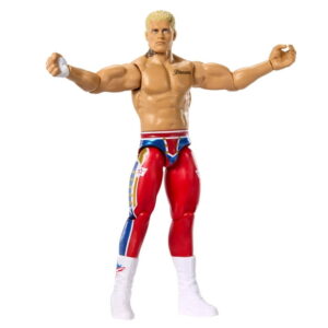 WWE Cody Rhodes Action Figure, Main Event Series #159 Greatest Hits, 6-inch Collectible with Articulation