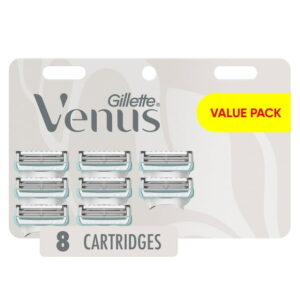 Gillette Venus for Pubic Hair and Skin, Women's Razor Blades, 8 Refills, 8CT
