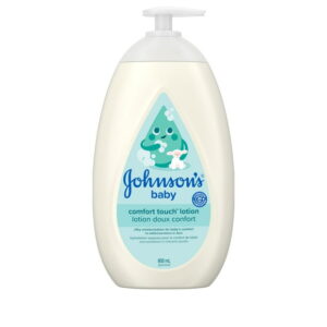Johnson's Baby Newborn Face and Body Lotion, CottonTouch Cream, 800 ml, 800 mL