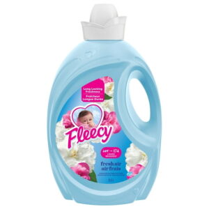 Fleecy Liquid Fabric Softener, Fresh Air. (Fabric Conditioner), 3.5L - 174 Loads