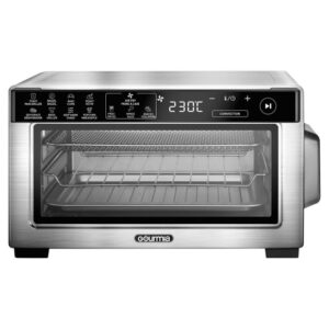 Gourmia 4-Slice Digital Air Fryer Oven, 0.4 Cu. ft. Capacity, Stainless Steel, 4-Slice AF Oven