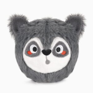 Hugsmart Raccoon Dog Ball Toy