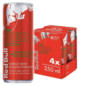 Red Bull Energy Drink, Watermelon, 250ml (4 pack), 4 x 250 mL