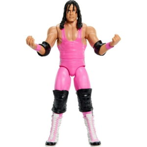WWE Bret “Hit Man” Hart Action Figure - Series #146, 6-inch Collectible Superstar with Articulation & Life-Like Look