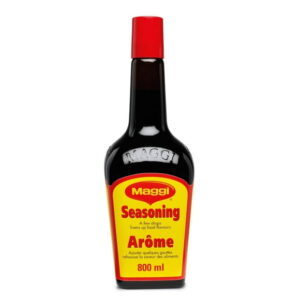 Maggi Seasoning Sauce, 800ml – Liquid Seasoning for Cooking and Flavoring, Maggi Seasoning Sauce adds rich, savory flavor to soups, stir-fries, marinades, and sauces. A versatile liquid seasoning in a convenient 800ml bottle, perfect for enhancing everyday cooking.