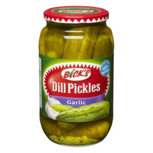 Bick’s Garlic Whole Dill Pickles, 1 L