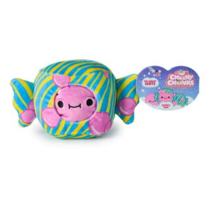 Cheeky Chonks Bubble Bum Reversible Plush, Food Plushies, Bubble Gum Plush, Bubblegum Plush Toy for Ages 3 and Up, Pink, 4.5”