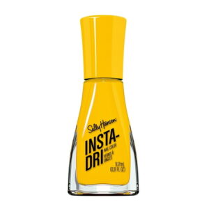 Sally Hansen Insta-Dri® Nail Polish, 3-in-1 formula with built-in base and top coat. 1 Stroke, 1 Coat . Done. Dries in 60 seconds, Quick-dry nail polish
