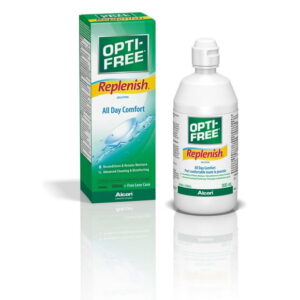 OPTI-FREE® Replenish, Multipurpose Contact Lens Solution, 300ml