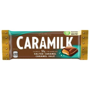 Caramilk Salted Caramel Chocolatey Candy Bar, 50 g
