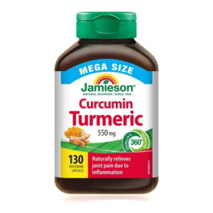 Jamieson Curcumin Turmeric Capsules, 550 mg, 130 Count