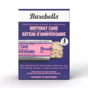 Barebells Birthday Cake 4 pack 4 X 55g Count, 4 X 55G Count