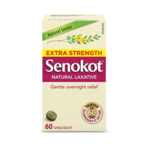 Senokot Extra Strength Sennosides 60 Tablets, Natural Laxative