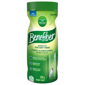Benefiber Prebiotic Dietary Fibre Powder, Unflavoured, Sugar-Free, Daily Fibre - 62 Servings (248g), Benefiber, Prebiotic Dietary Fibre Powder