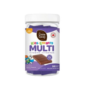 The Little Cacao Co., Kid's Multivitamins, Fair-Trade Chocolate Vitamin