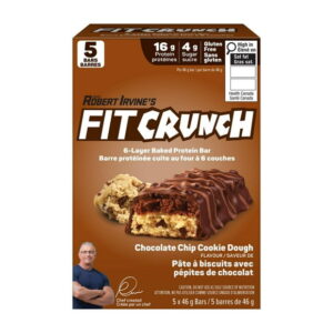 Fit Crunch Chocolate Chip Cookie Dough 5X46G