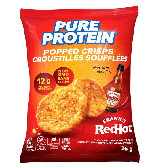 Pure Protein Popped Crisp Frank's Red Hot 30G
