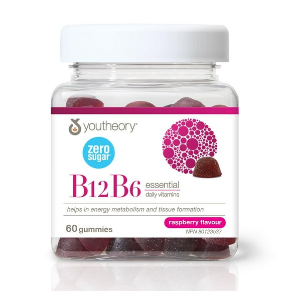 Youtheory B12B6 Zero Sugar Gummy