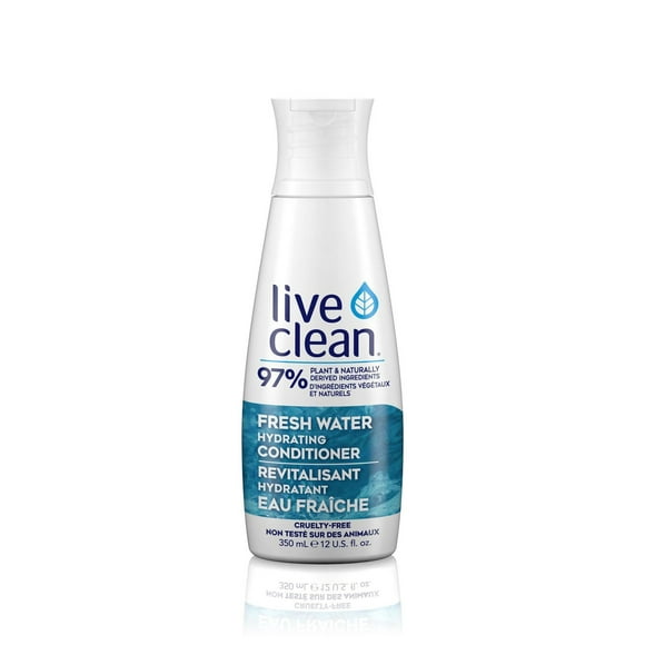 Live Clean Fresh Water Moisturizing Conditioner, 350 mL, Conditioner