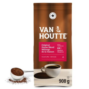Van Houtte Original House Blend, Medium Roast, Ground Coffee, 908g