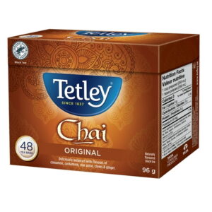Tetley Tea Chai Original, 48 bags, Tetley Chai Tea 48ct